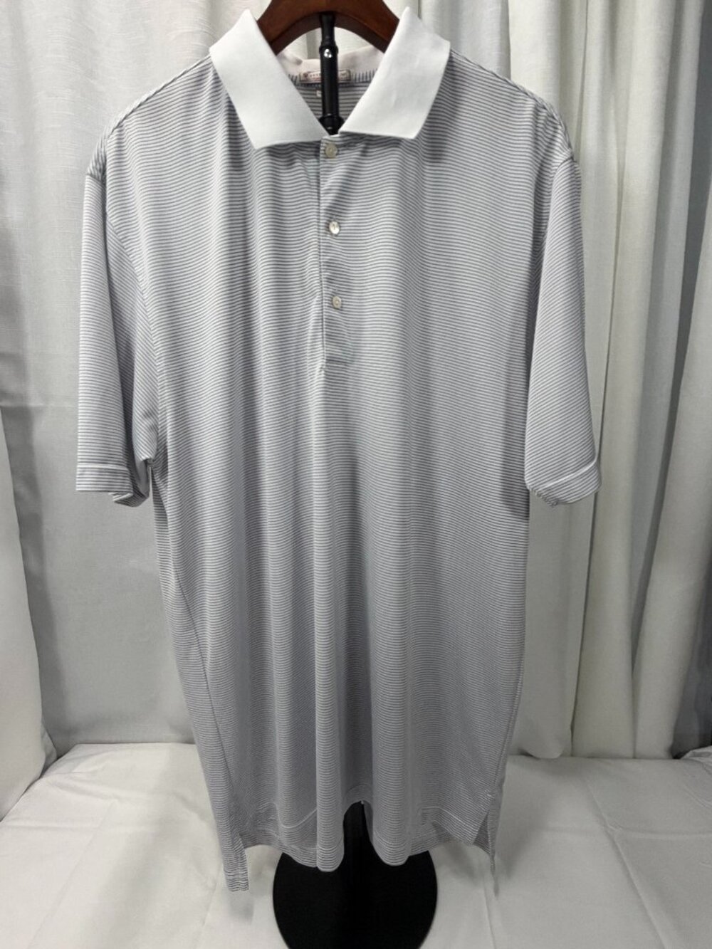 Peter Millar "Summer Comfort" Polo Shirt Size XL.